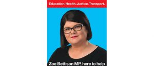 Zoe Bettinson MP